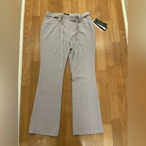 New York & Company Women’s Dress Pants – Size 8P Petite – Gray Bootcut – NWT